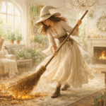 space cleansing witch