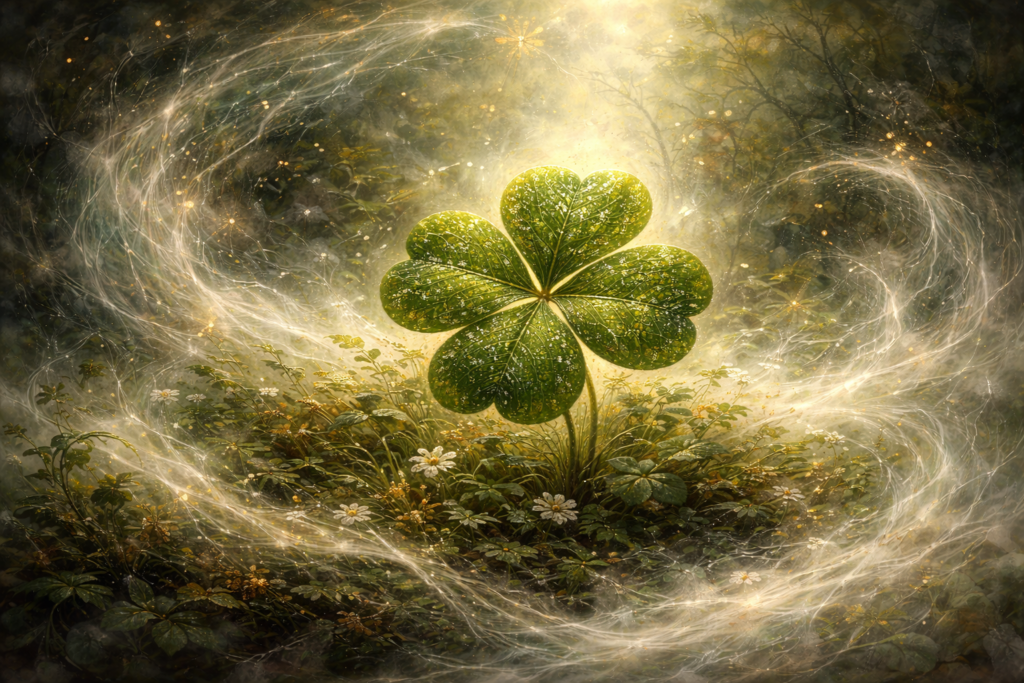 magic four leaf clover