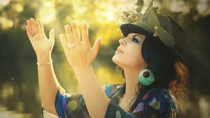 white witch woman