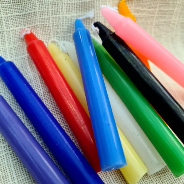 100 Chime Spell Candles - Multicolor 2