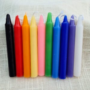 20 Chime Spell Candles - Multicolor 2