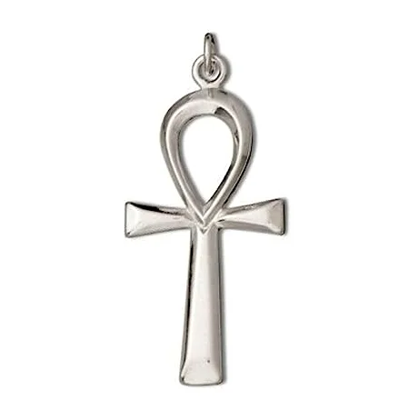 Ankh Cross TINY Sterling Silver Charm .925 X 1 Ankhs & Egyptian Charms