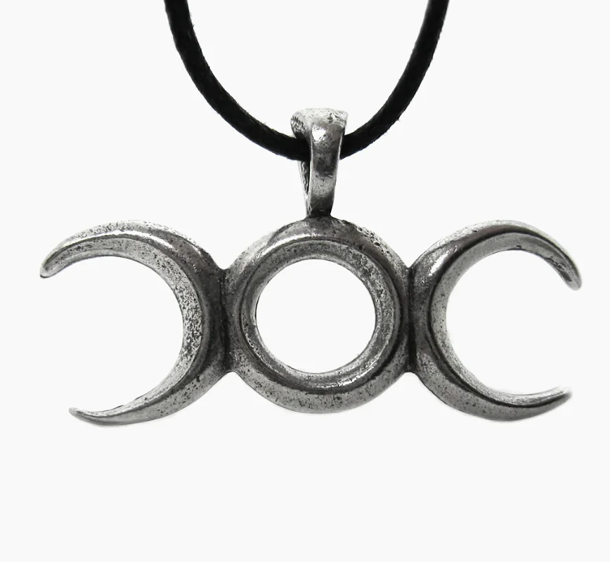Balancing Triple Moon Pendant