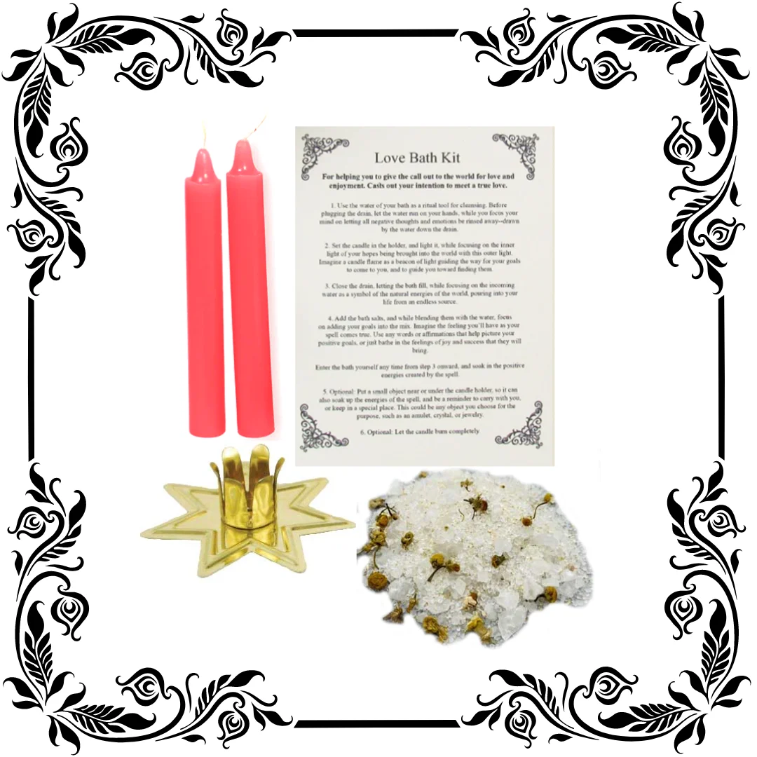 Love Spell Ritual Bath Kit