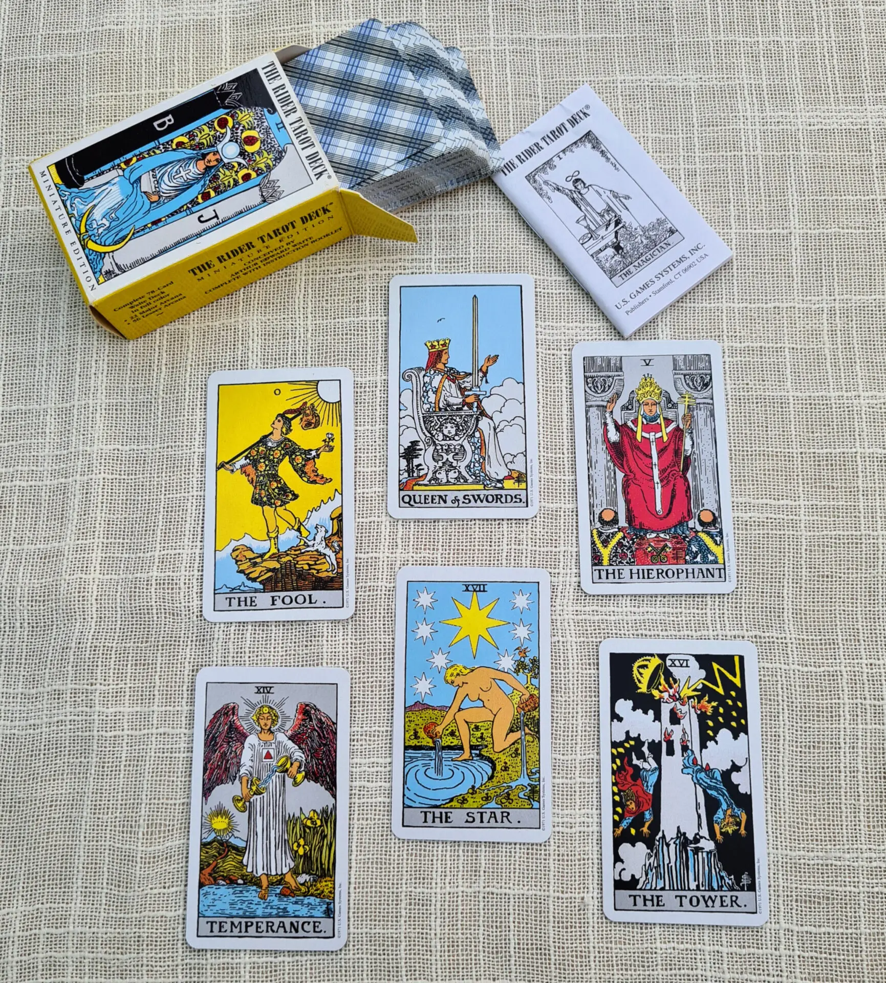 Mini Tarot - Rider Waite 2