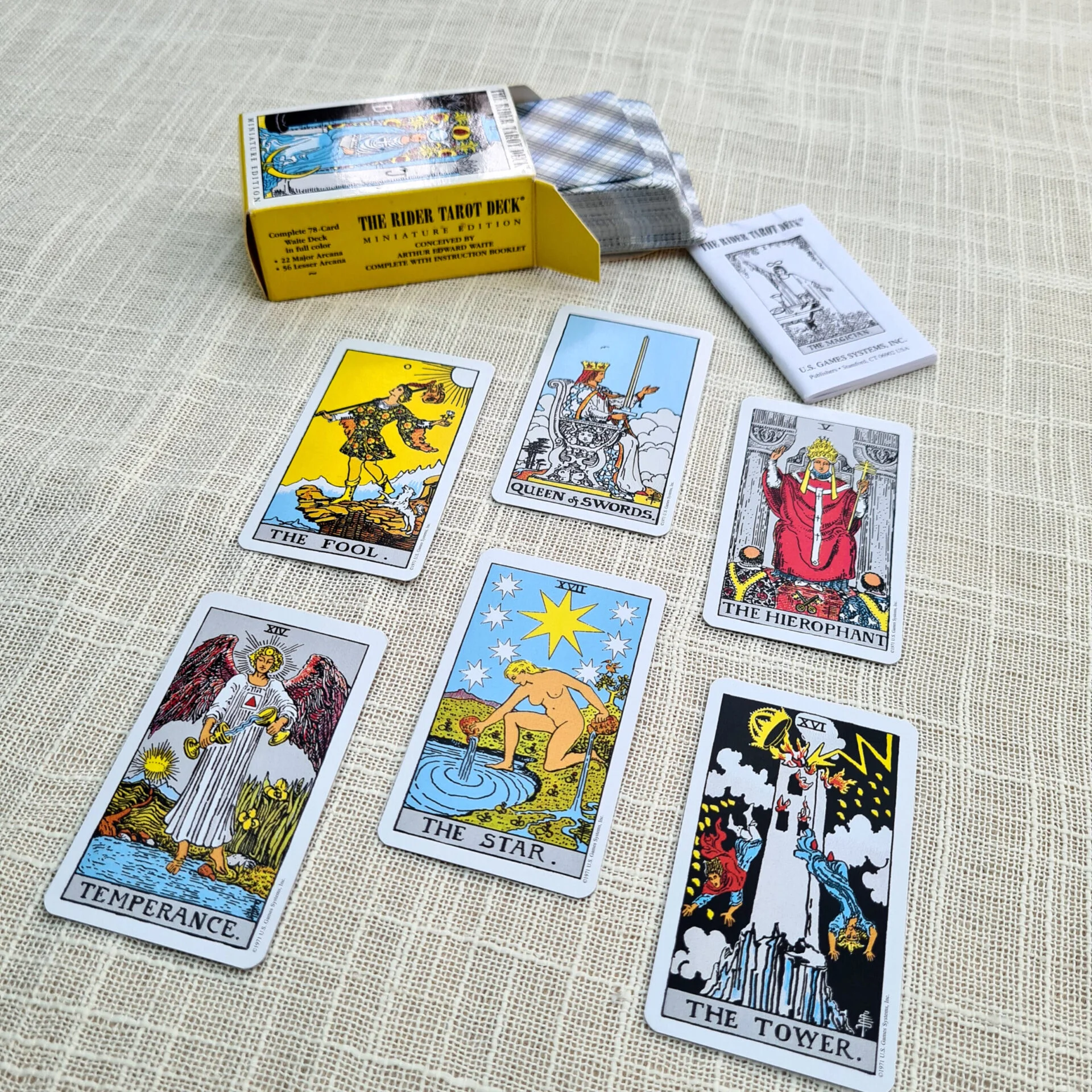 Mini Tarot Deck - Rider-Waite Pocket - Image 2