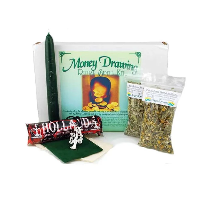 Money drawing ritual spell kit1