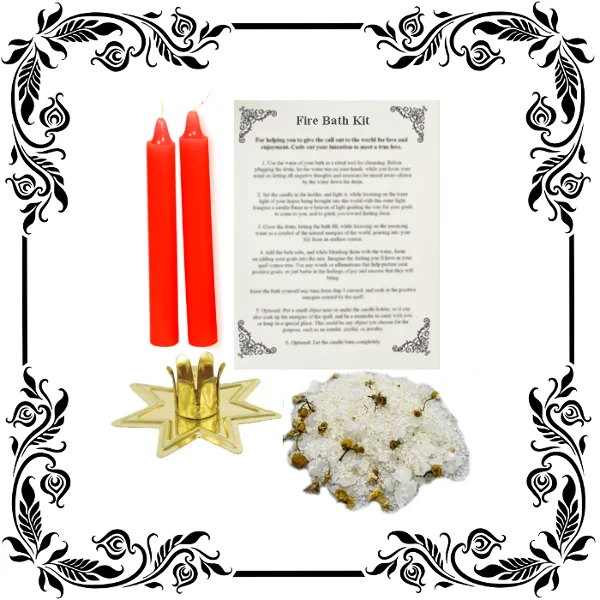 fire ritual spell kit