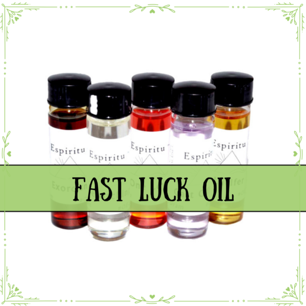 fast luck ritual oil
