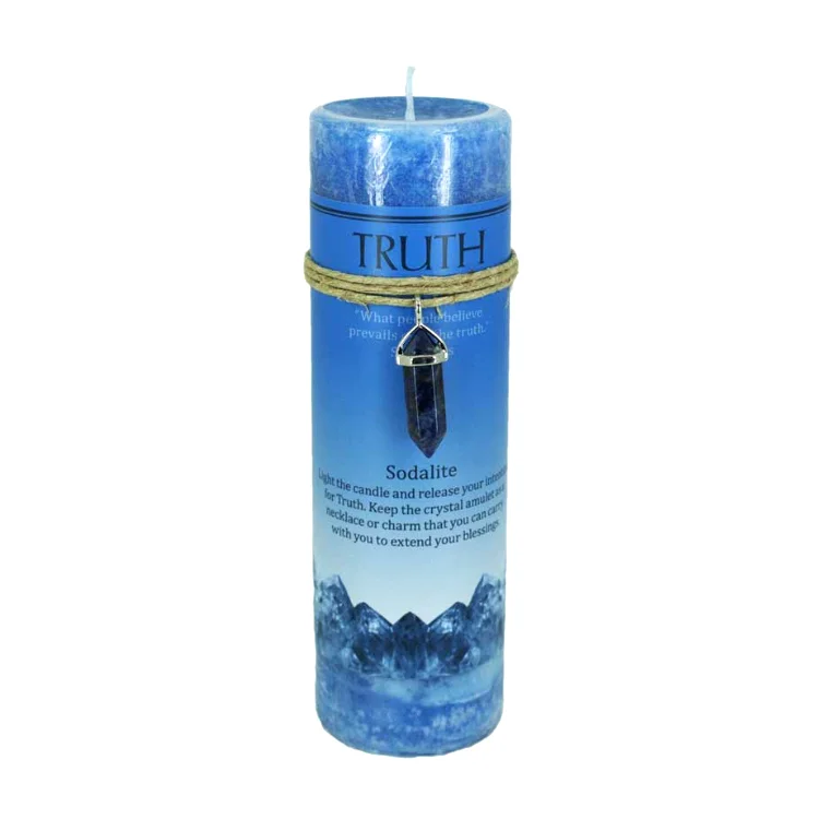 truth spell candle and talisman