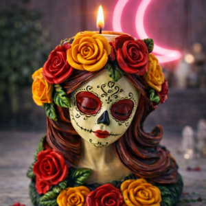 Day of the Dead Tealight Holder - 2