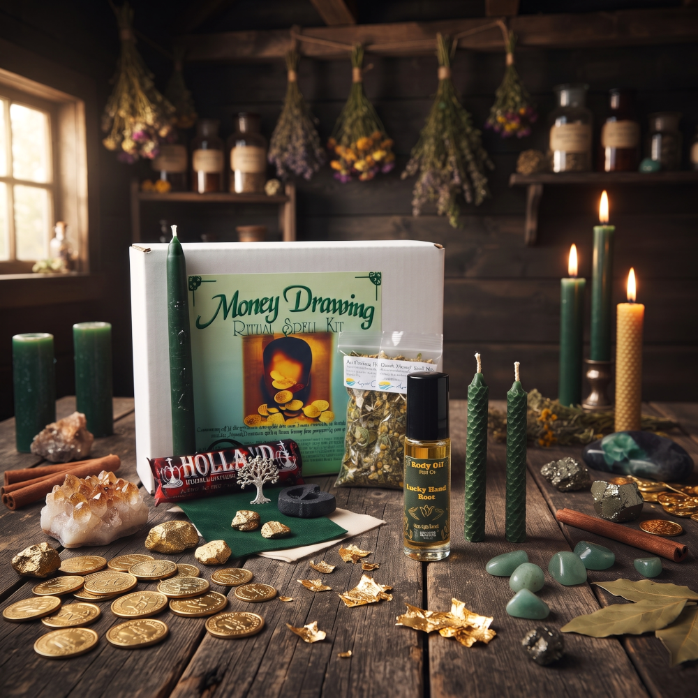 money and luck spell supplies